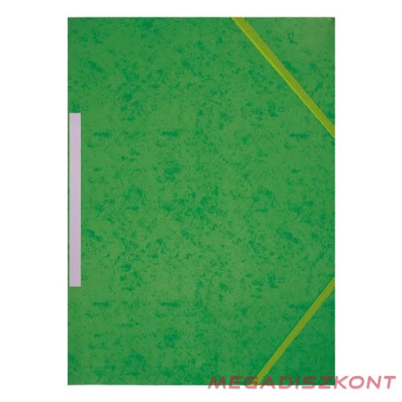 Gumis mappa OFFICE ART A/4 prespán zöld 345 g
