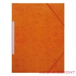 Gumis mappa OFFICE ART A/4 prespán narancs 345 g