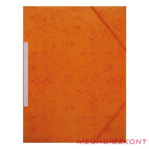 Gumis mappa OFFICE ART A/4 prespán narancs 345 g