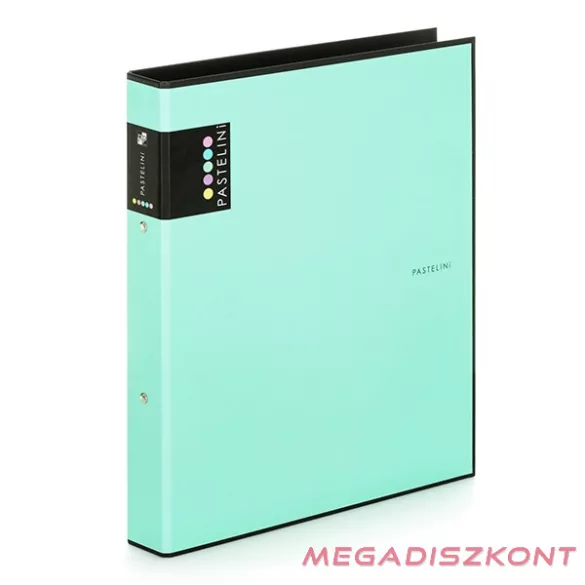 Gyűrűskönyv PASTELINI A/4 2 gyűrű PP 40 mm zöld