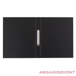 Gyűrűskönyv PASTELINI A/4 2 gyűrű PP 40 mm szürke