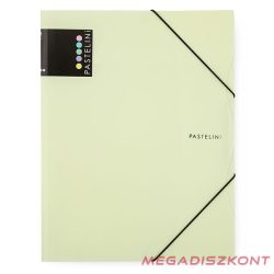 Gumis mappa PASTELINI PP A/4 sárga