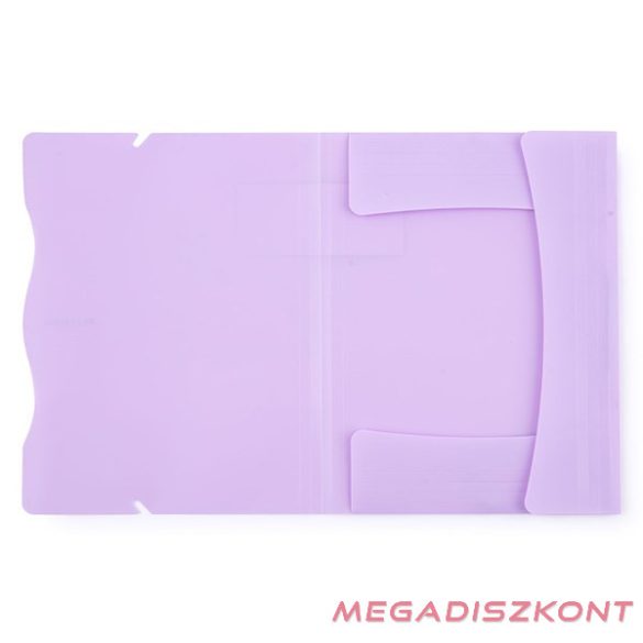 Gumis mappa PASTELINI PP A/4 lila