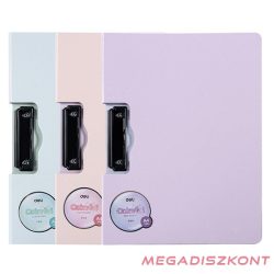   Felírótábla DELI Colorful A/4 PP fedeles fekvő vegyes pasztellszín