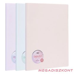   Iratvédő mappa DELI Colorful A/4 40 zsebes PP vegyes pasztell színekben