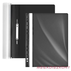 Gyorsfűző FORPUS A/4 műanyag lefűzhető fekete