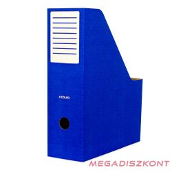 Irattartó papucs NEBULO 80 mm karton összehajtható kék