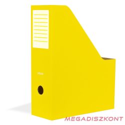 Irattartó papucs NEBULO 80 mm karton összehajtható sárga