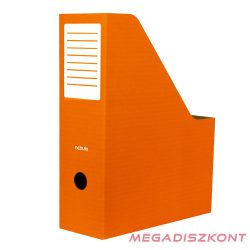   Irattartó papucs NEBULO 80 mm karton összehajtható narancssárga