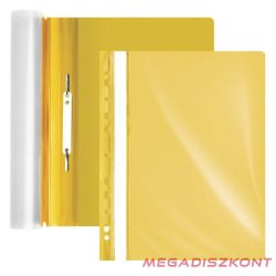 Gyorsfűző FORPUS A/4 műanyag lefűzhető sárga