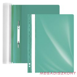Gyorsfűző FORPUS A/4 műanyag lefűzhető zöld