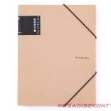 Gumis mappa PASTELINI PP A/4 barack