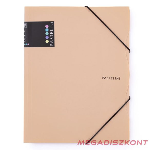 Gumis mappa PASTELINI PP A/4 barack