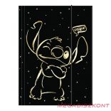 Gumis mappa COOLPACK Stitch Gold 1. A/4