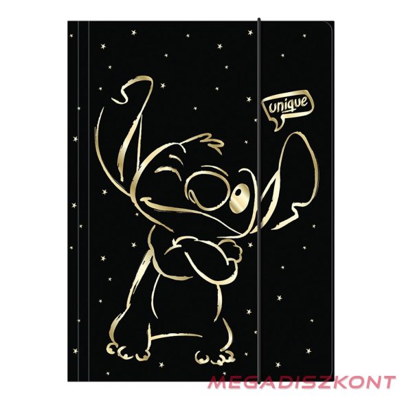 Gumis mappa COOLPACK Stitch Gold 1. A/4