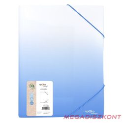 Gumis mappa SPOKO ReLeaf Gradient PP A/4 kék