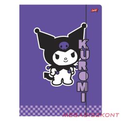 Gumis mappa Kuromi lila A/4