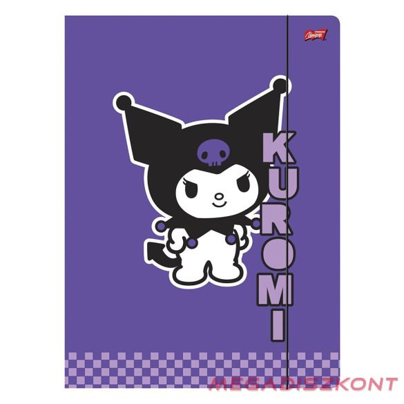 Gumis mappa Kuromi lila A/4