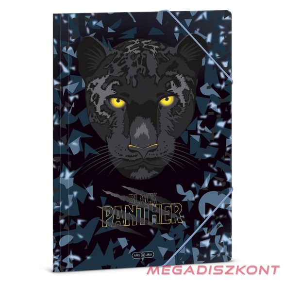 Gumis mappa ARS UNA A/4 Black Panthers