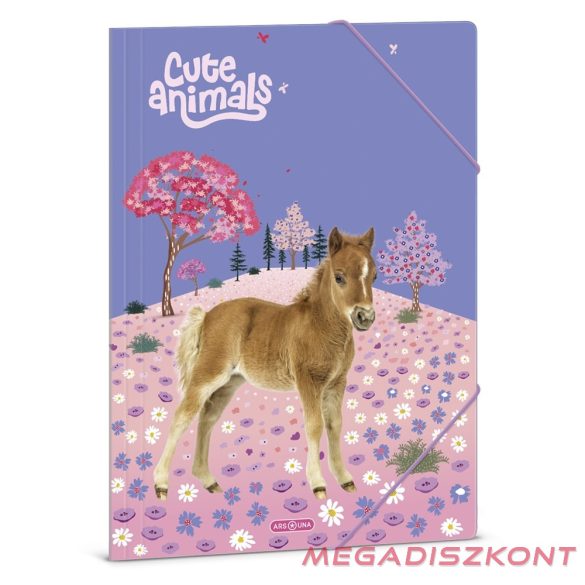 Gumis mappa ARS UNA A/4 Cute Animals-Horse