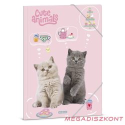 Gumis mappa ARS UNA A/4 Cute Animals-Tea Party