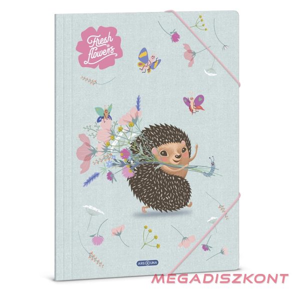 Gumis mappa ARS UNA A/4 Fresh Flowers 5535