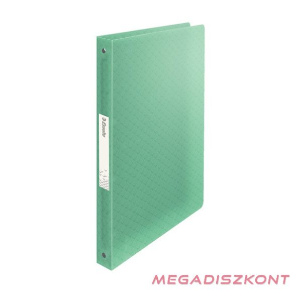 Gyűrűskönyv ESSELTE Colour'Ice A/4 PP 4R 25mm zöld