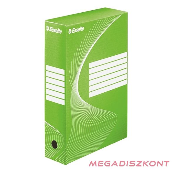 Archiváló doboz ESSELTE Boxycolor 80mm zöld