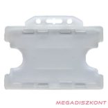Azonosítókártya tartó Proximity álló 85x54mm opál 2 kártyás