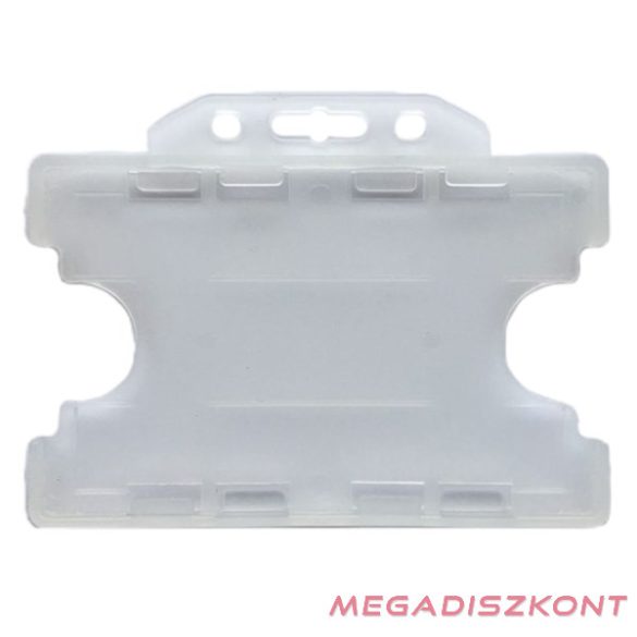 Azonosítókártya tartó Proximity álló 85x54mm opál 2 kártyás