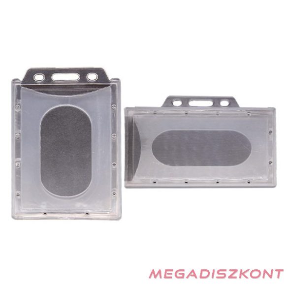 Azonosítókártya tartó Proximity fekvő 85x54mm zárt