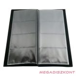 Névjegytartó Maxi pvc borítású karton 80 darabos fekete