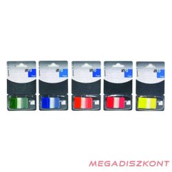   Oldaljelölő GLOBAL Notes Info Flags 7728-43 műanyag 25x43 mm transparens/zöld