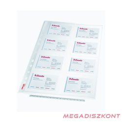   Névjegytartó ESSELTE lefűzhető A/4 8 darabos (16 férőhelyes)