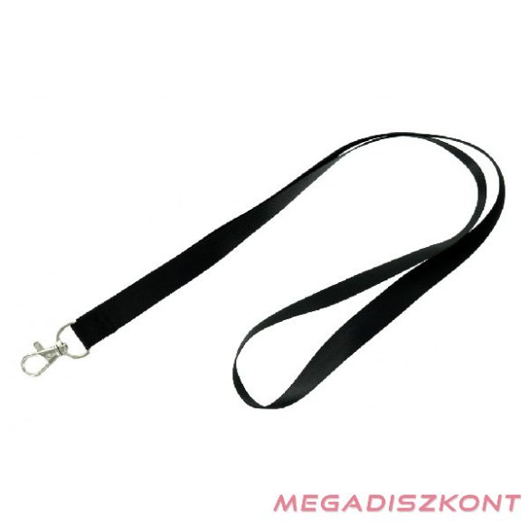 Nyakpánt színes 15 mm fekete