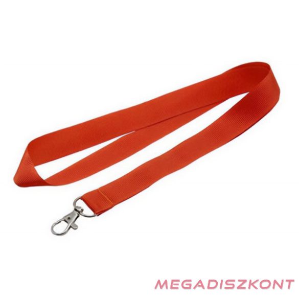 Nyakpánt színes 15 mm piros