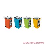 Írószertartó FIORELLO fedeles kuka vegyes színben