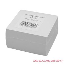 Kockatömb fehér FORTUNA 8x8x5 cm ragasztott famentes