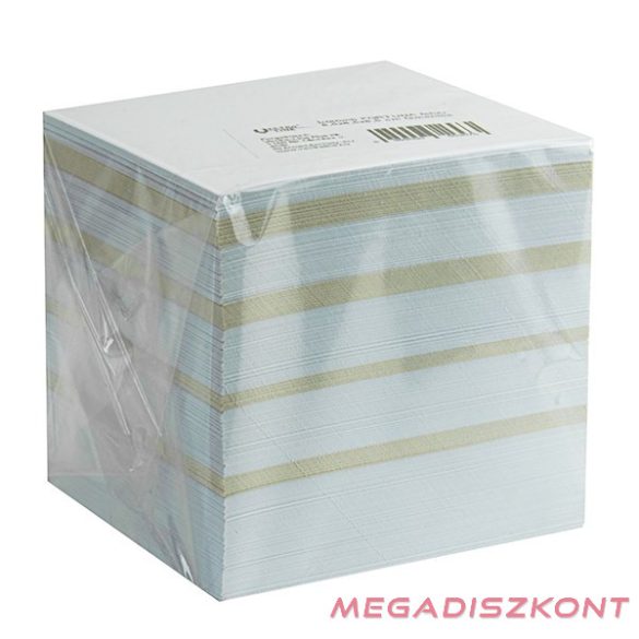 Kockatömb fehér FORTUNA 8,5x8,5x8,5 cm famentes