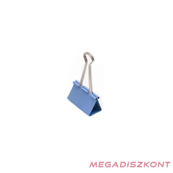 Binder csipesz 19mm színes 12 darabos