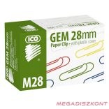 Gemkapocs ICO M28 28mm színes 100 darabos