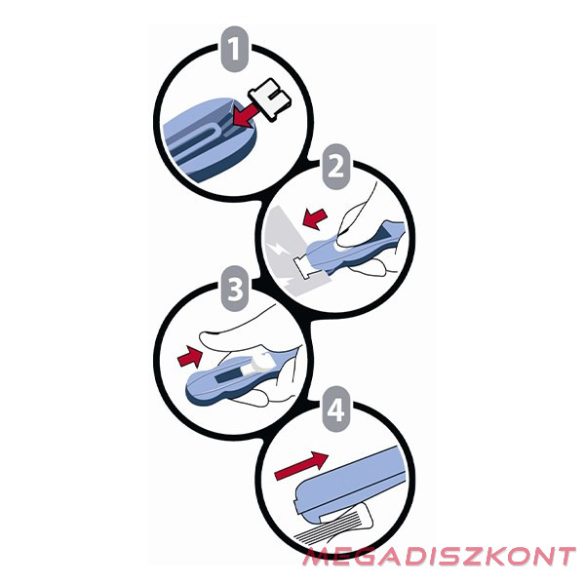 Iratcsíptető ICO Magic Clipper + kapocs