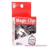 Iratcsíptető kapocs ICO Magic Clips 6,4mm 50 darabos
