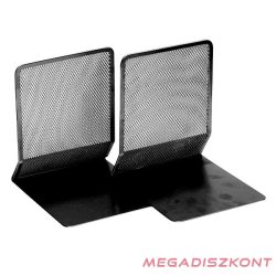 Könyvtámasz ICO fémhálós fekete 2 darabos