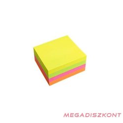   Öntapadós jegyzettömb GLOBAL Notes 5658-39  50x50mm neon 240 lap