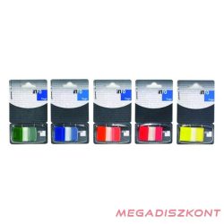   Oldaljelölő GLOBAL Notes Info Flags 7728-50 műanyag 25x43 mm transparens/sárga