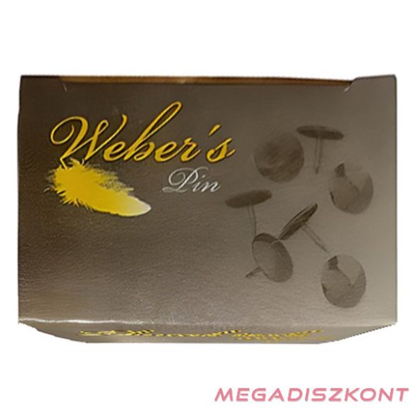 Rajzszeg WEBER'S nikkel 100 darabos