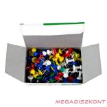 Táblatű WEBER'S műanyag dobozban színes 100 darabos