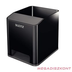   Írószertartó műanyag LEITZ kettős színhatású fekete-szürke