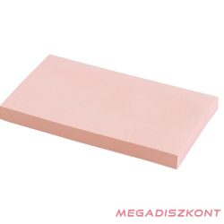   Öntapadós jegyzettömb GLOBAL Notes 5655-02 76x127mm pasztell rózsa 100lap